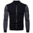 Men's Fit Body Fleece Plain Jacket- Black